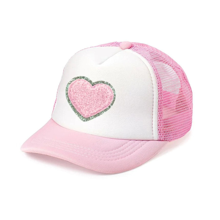 Heart Patch Hat-SUN HATS-Sweet Wink-Joannas Cuties