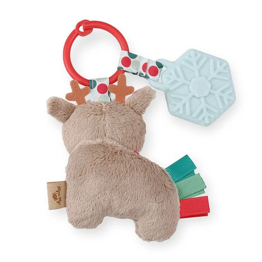 Holiday Reindeer - Plush + Teether-TEETHERS-Itzy Ritzy-Joannas Cuties