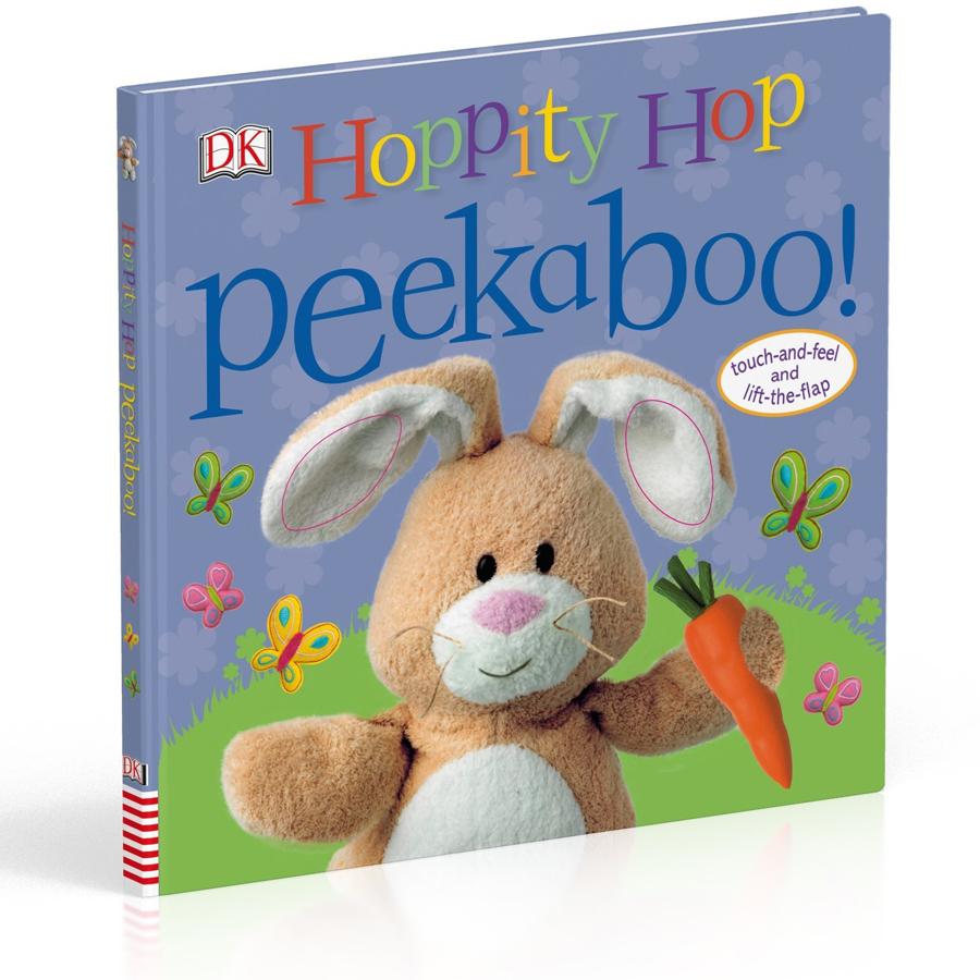 Hoppity Hop Peekaboo!: Touch-and-Feel and Lift-the-Flap Board Book - Penquin Random House - joannas-cuties