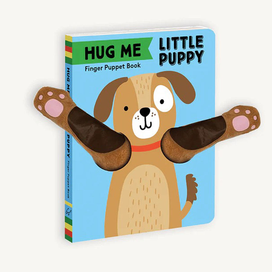 Hug Me Little Puppy Finger Puppet Book-BOOKS-Chronicle Books-Joannas Cuties