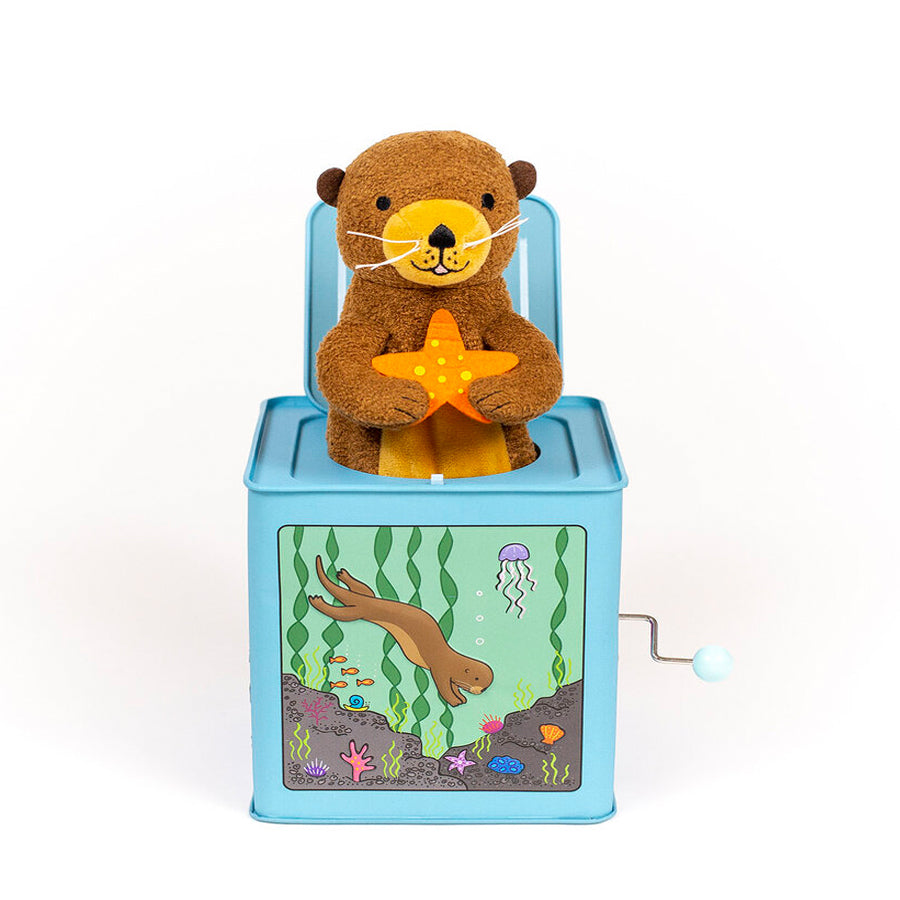 Jack In The Box - Sea Otter-TOYS-Jack Rabbit Creations-Joannas Cuties