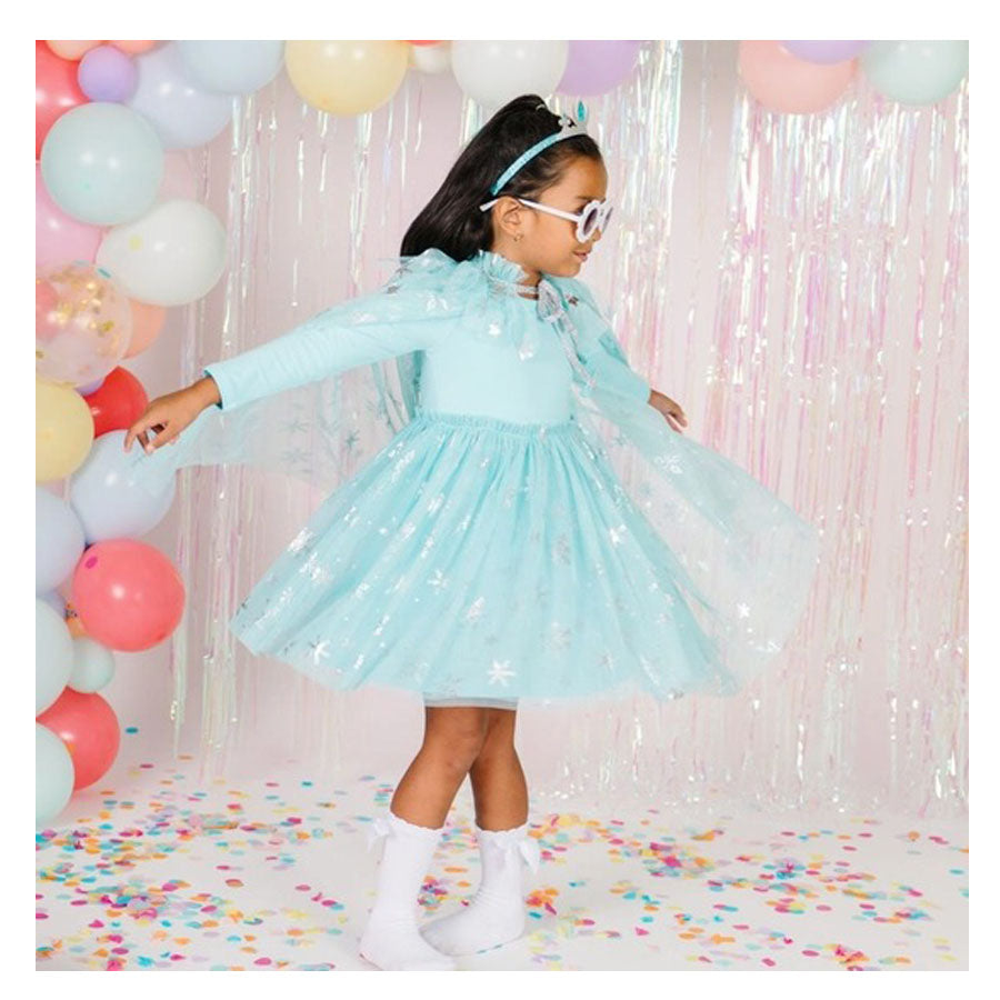Kids Holiday Snow Princess Dress-DRESSES & SKIRTS-Sweet Wink-Joannas Cuties