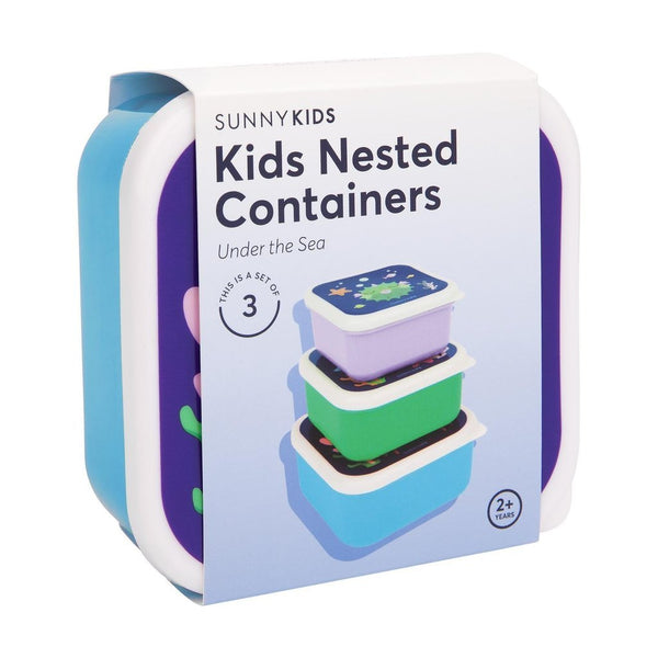 Kids Nested Containers | Under The Sea, Sunnylife