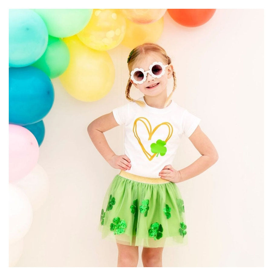 Kids St. Patrick's Day Tutu-DRESSES & SKIRTS-Sweet Wink-Joannas Cuties