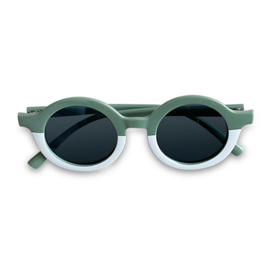 Kids Sunglasses in Sage and White-SUNGLASSES-Miminoo-Joannas Cuties