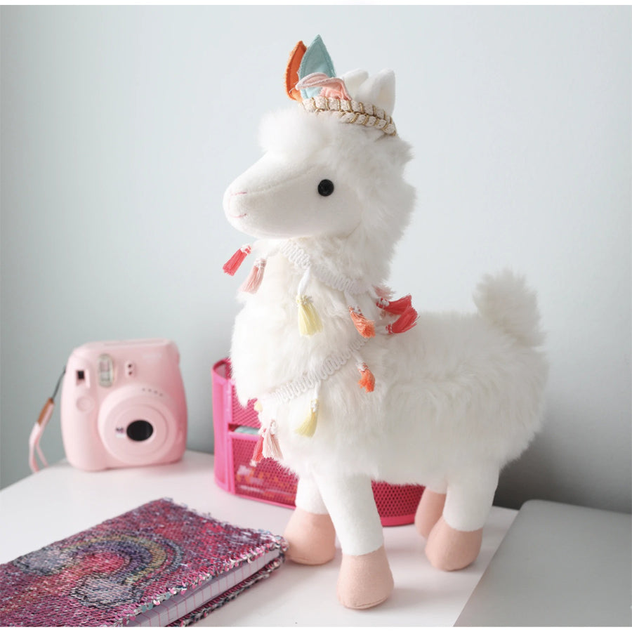 'Lakely' Tribal Llama Plush Toy-Mon Ami-Joanna's Cuties