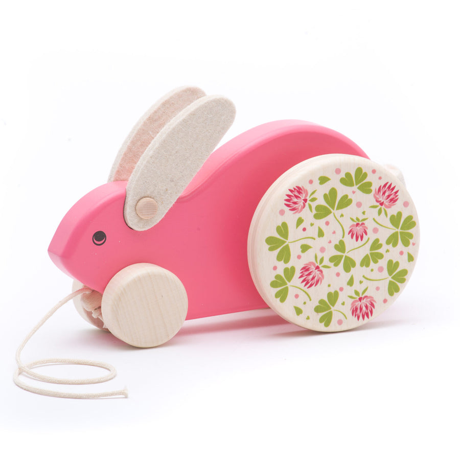 Large Hopping Rabbit - Pink-Bajo-Joanna's Cuties