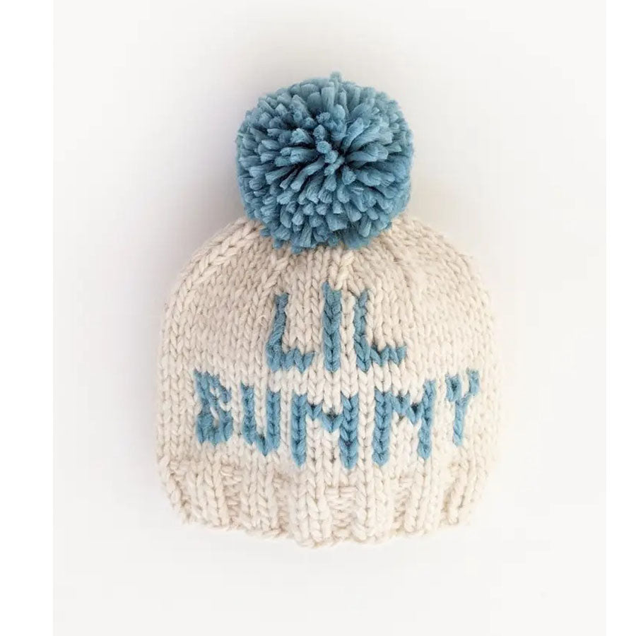 Lil Bunny Blue Beanie Hat-HATS & SCARVES-Huggalugs-Joannas Cuties