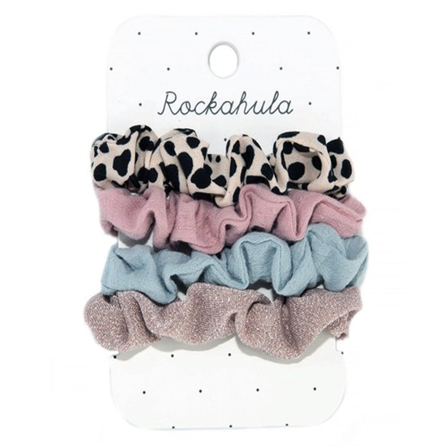 Lily Leopard Scrunchie Set-Rockahula Kids-Joanna's Cuties
