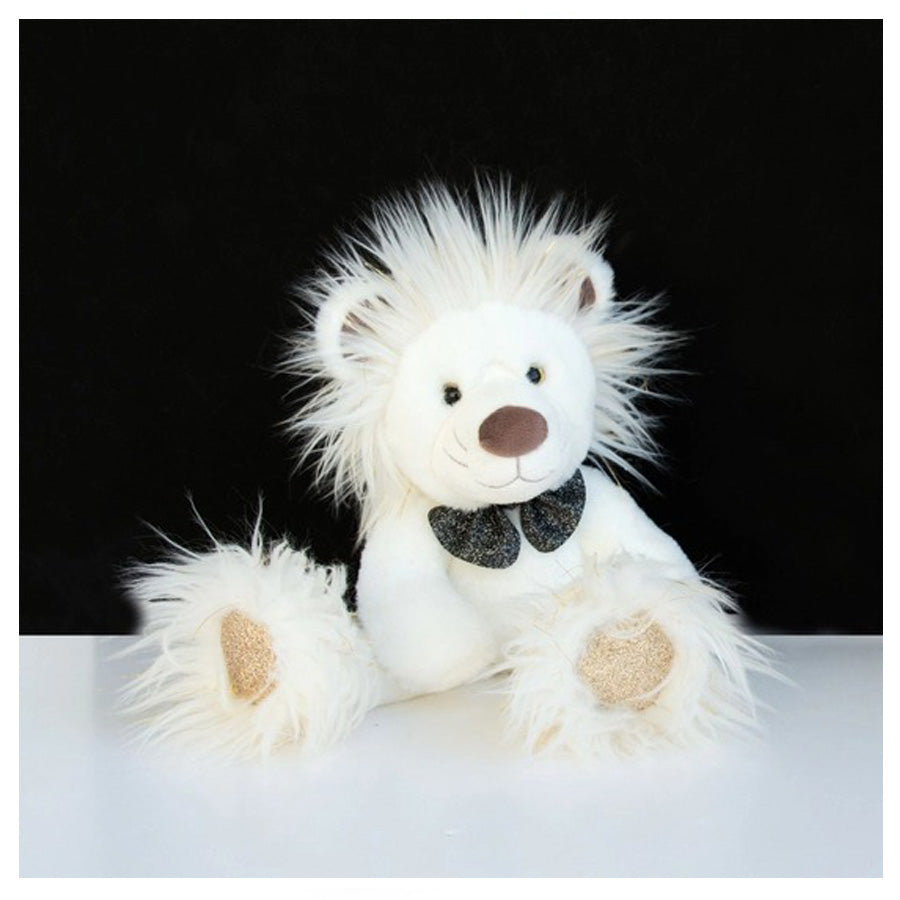 Lion Stuffed Animal With Glitter Accents-Doudou Et Compagnie-Joanna's Cuties
