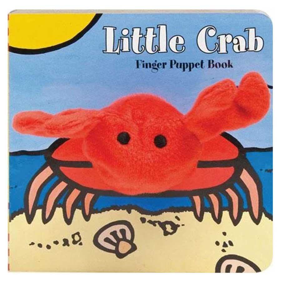 Little Crab: Finger Puppet Book-Mudpuppy-Joanna's Cuties