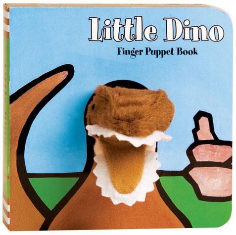 Little Dino: Finger Puppet Book - Chronicle Books - joannas-cuties
