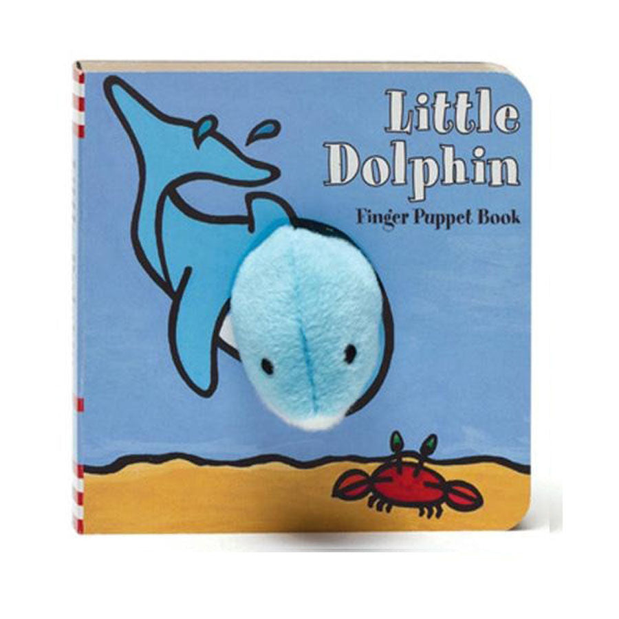 Little Dolphin Finger Puppet Book-BOOKS-Chronicle Books-Joannas Cuties