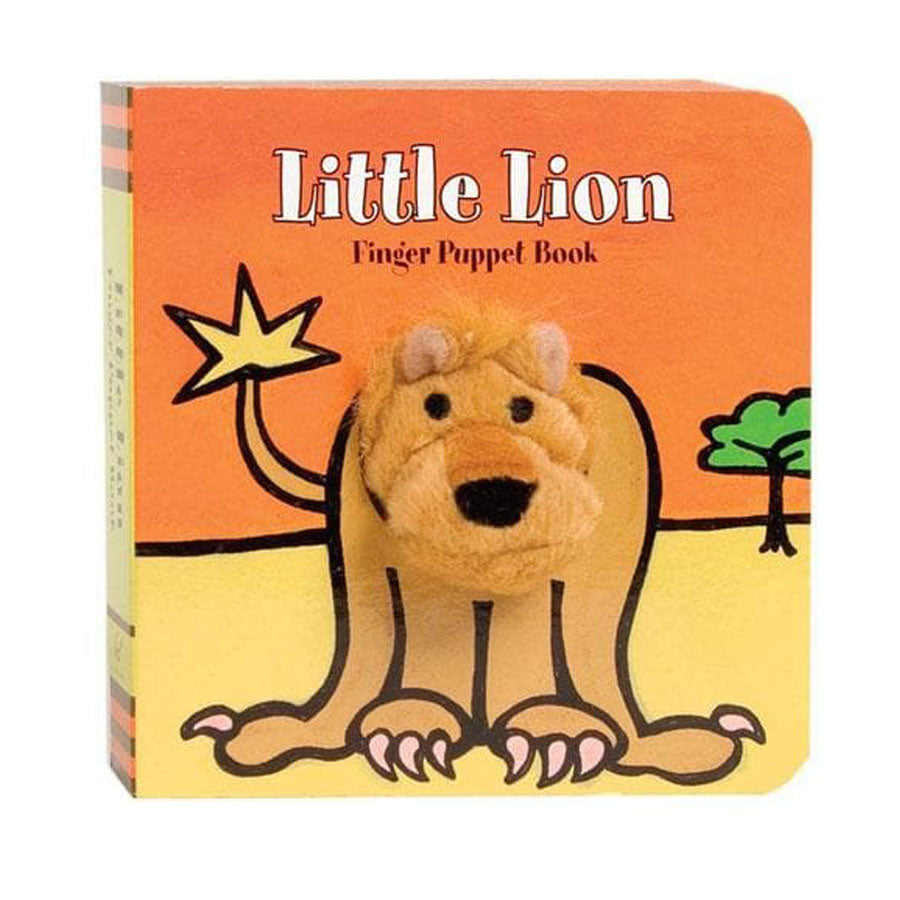 Little Lion Finger Puppet Book-BOOKS-Chronicle Books-Joannas Cuties