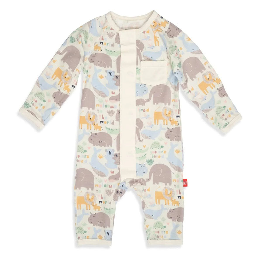 Little Lovin Modal Magnetic Coverall-FOOTIES-Magnetic Me-Joannas Cuties