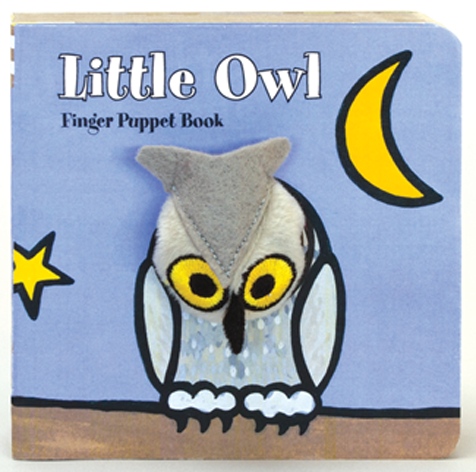 Little Owl: Finger Puppet Book - Chronicle Books - joannas-cuties