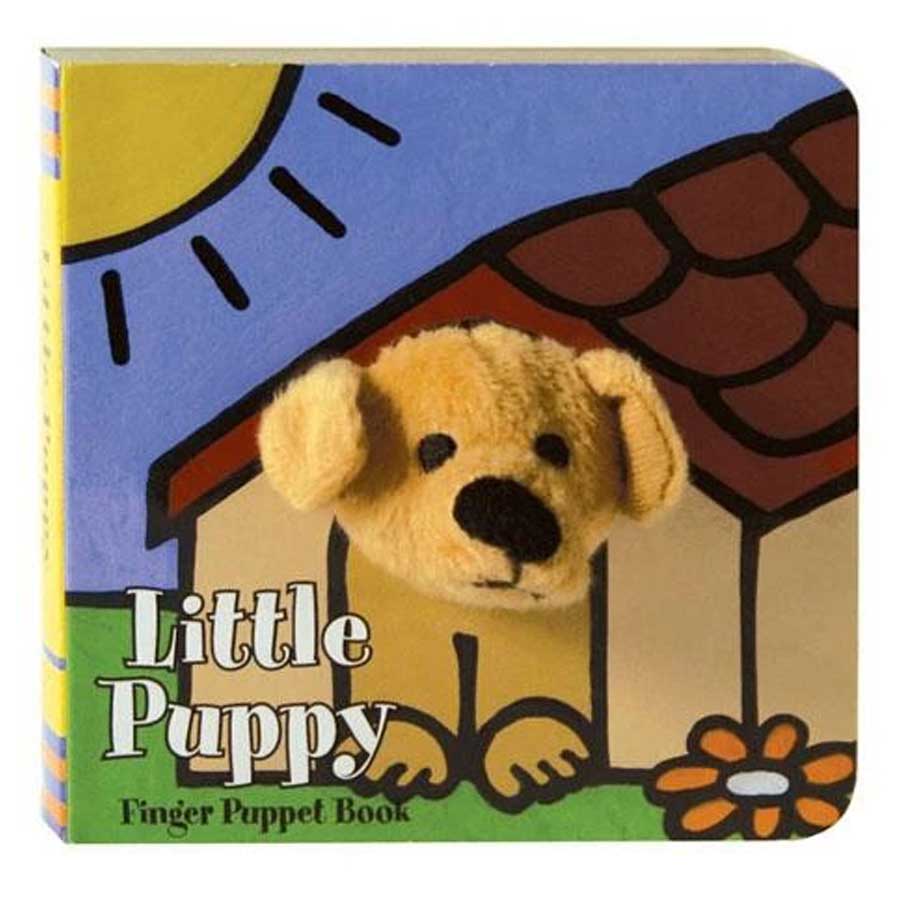 Little Puppy: Finger Puppet Book-Mudpuppy-Joanna's Cuties