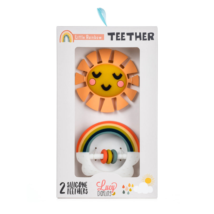 Little Rainbow Teether Toy-Lucy Darling-Joanna's Cuties