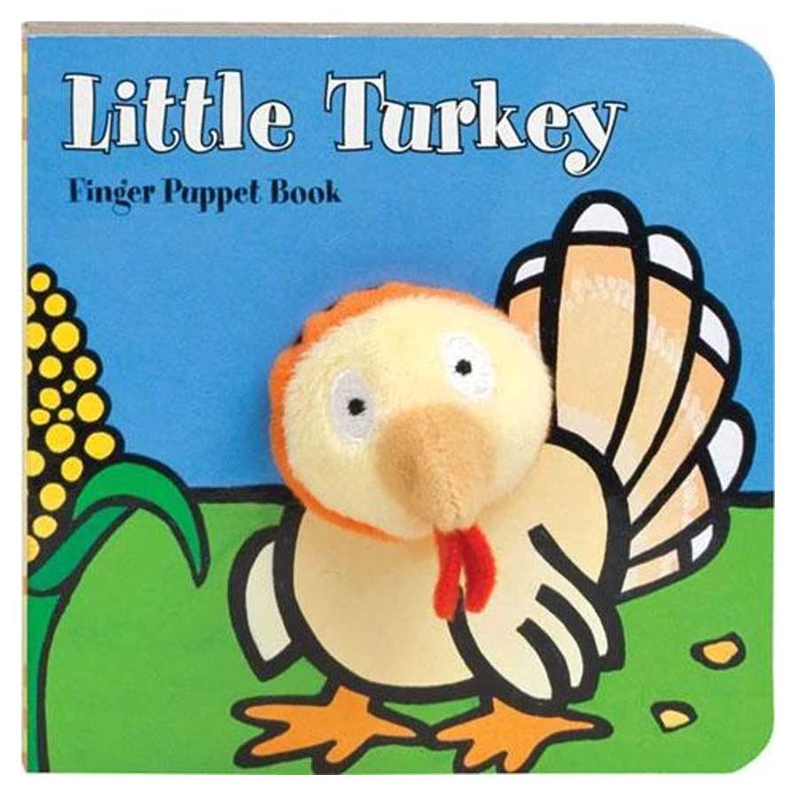Little Turkey Finger Puppet Book-Mudpuppy-Joanna's Cuties