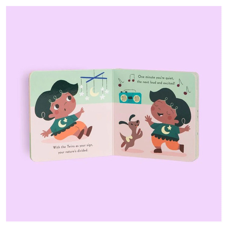 A Little Zodiac Book - Baby Gemini-Chronicle Books-Joanna's Cuties