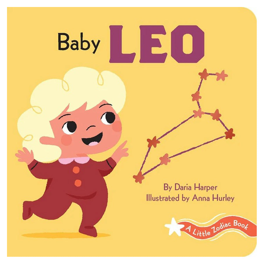 A Little Zodiac Book - Baby Leo-Chronicle Books-Joanna's Cuties