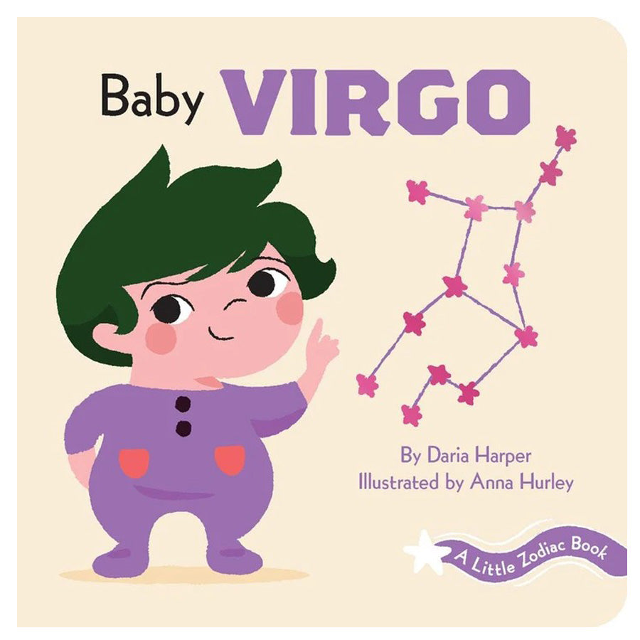 A Little Zodiac Book - Baby Virgo-Chronicle Books-Joanna's Cuties