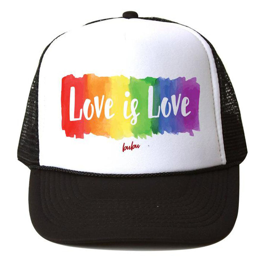 Love Is Love Trucker Hat-Bubu-Joanna's Cuties