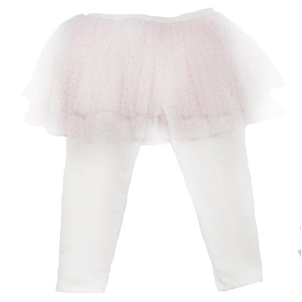 Lt Pink/Gold Glinda Tushie Legging - Oh Baby - joannas-cuties