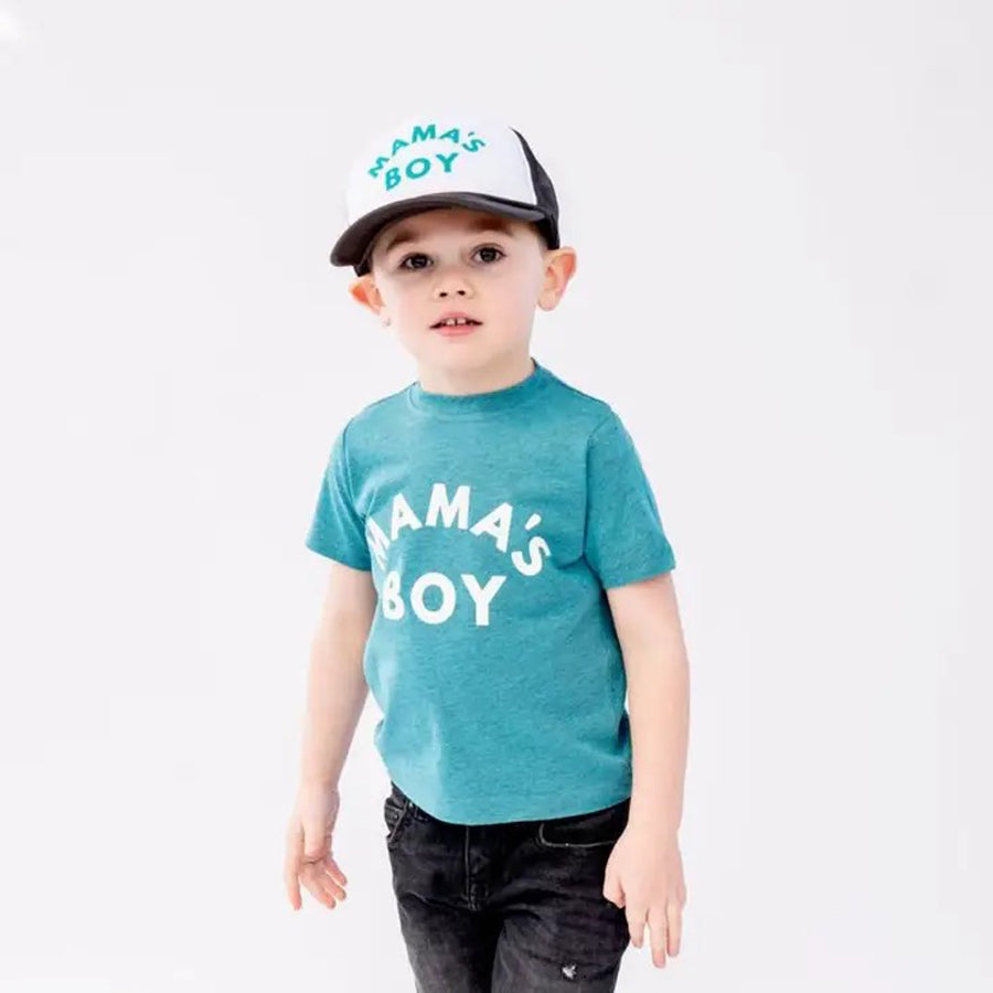 Mama's Boy Hat - Kids Trucker Hat-SUN HATS-Sweet Wink-Joannas Cuties