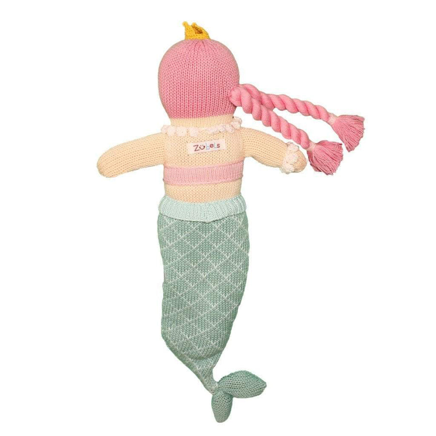 Marina the Walking Mermaid Knit Doll - 12"-Zubels-Joanna's Cuties