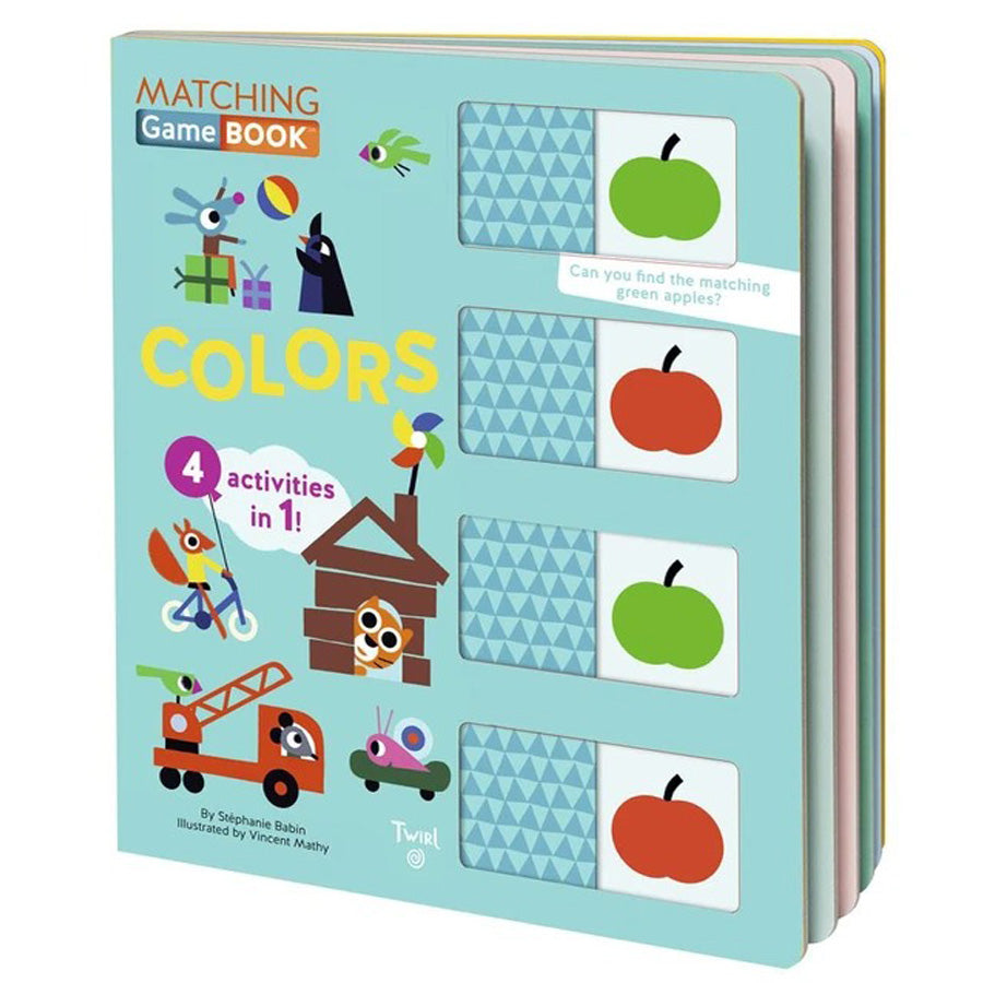 Matching Game Book - Colors-Chronicle Books-Joanna's Cuties