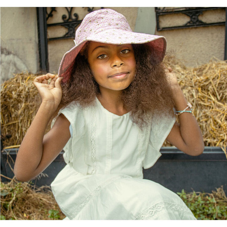 Meadow Reversible Sun Hat-SUN HATS-Rockahula Kids-Joannas Cuties
