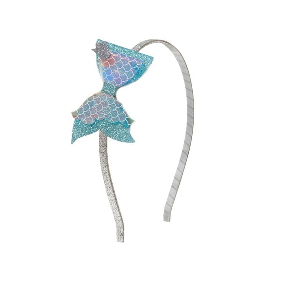 Mermaid Bow Headband-HEADBANDS-Sweet Wink-Joannas Cuties