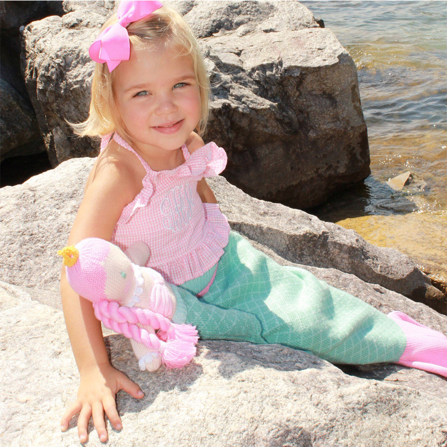 Mermaid Knit Blanket-Zubels-Joanna's Cuties