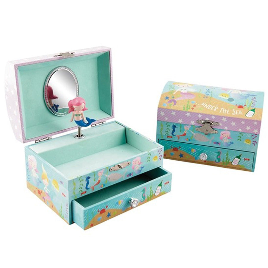 Mermaid Jewelry Box - Music: Beautiful Dreamer-Floss & Rock-Joanna's Cuties