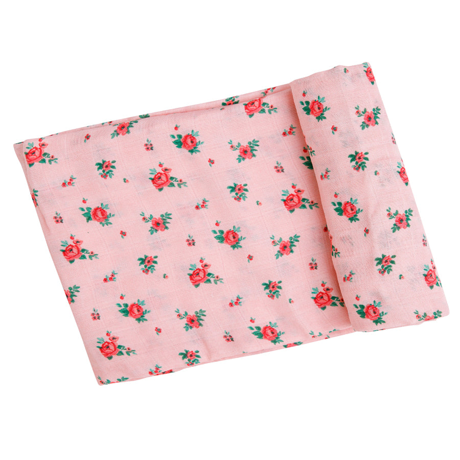 Mini Rose Swaddle Blanket-Angel Dear-Joanna's Cuties