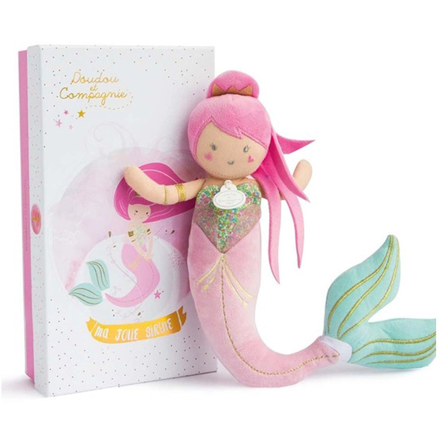 Miss Mermaid Soft Doll-Doudou Et Compagnie-Joanna's Cuties