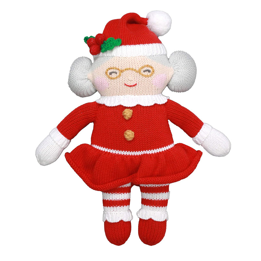 Mrs. Claus - Christmas Doll 12"-Zubels-Joanna's Cuties