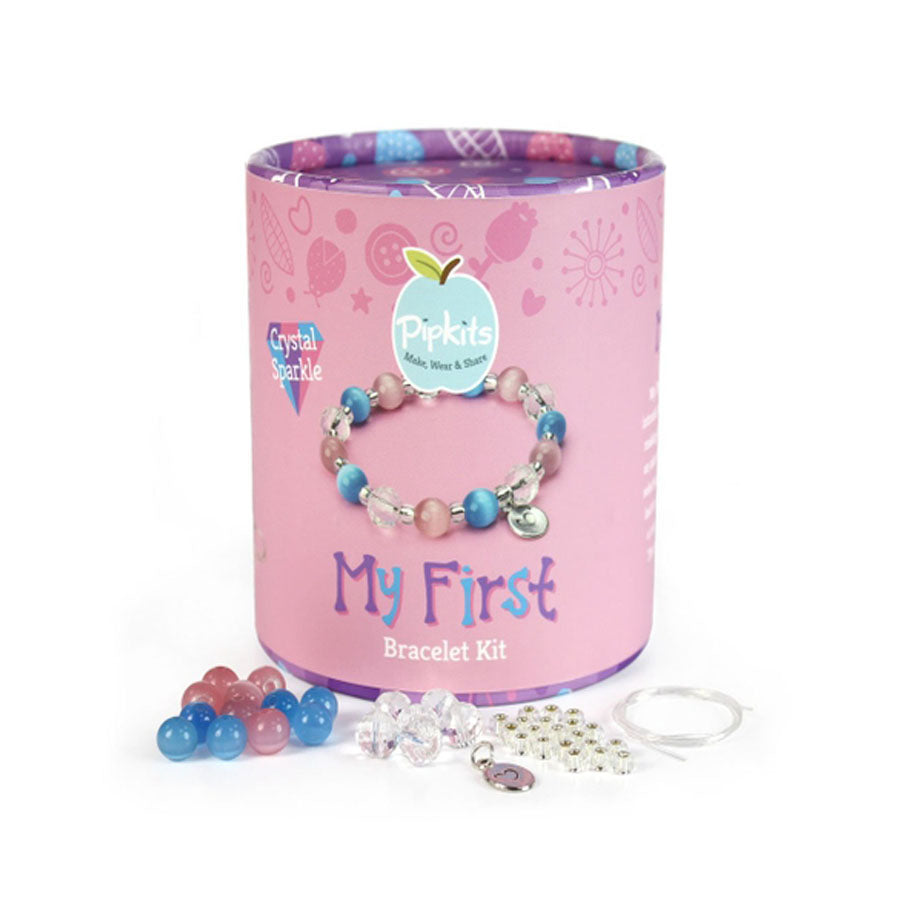 My First Bracelet - Crystal Sparkle-Bracelets-Pipkits-Joannas Cuties