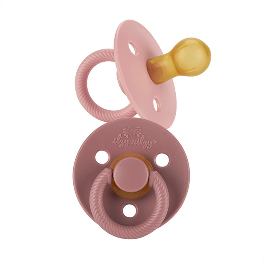 Natural Rubber Pacifier Set-Pacifiers & Clips-Itzy Ritzy-Joannas Cuties