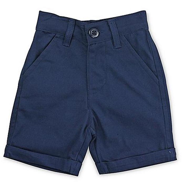 Navy Cuffed Chino Shorts - Rugged Butts - joannas-cuties