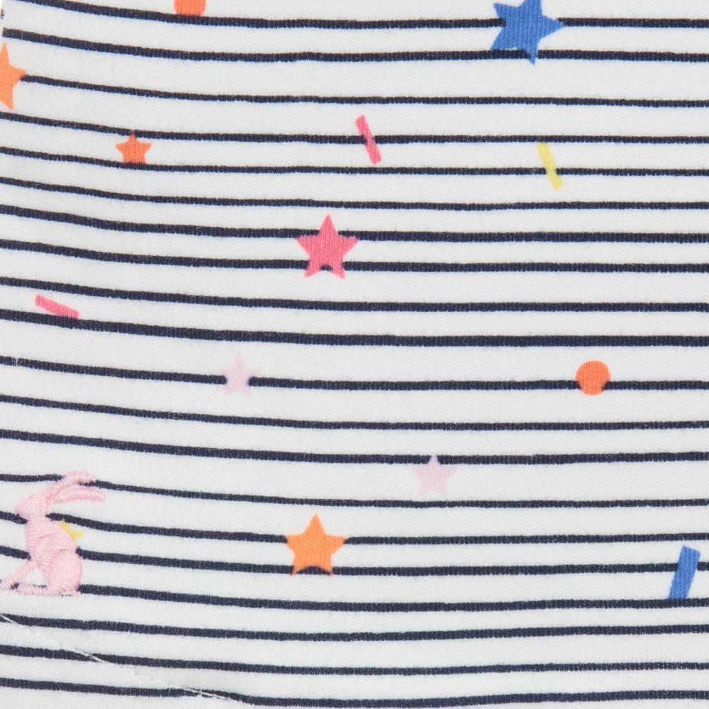 Navy Stripe Cotton KAYE Dress - Joules - joannas-cuties