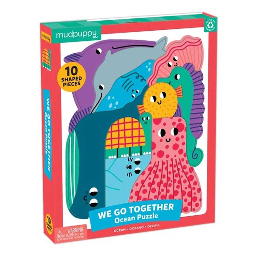 Ocean We Go Together Puzzle-Mudpuppy-Joanna's Cuties