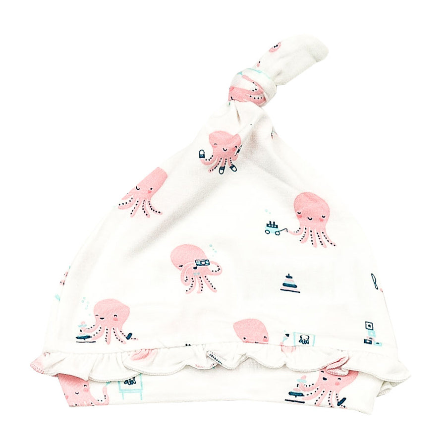 Octopus Playtime Ruffle Knotted Hat-Angel Dear-Joanna's Cuties