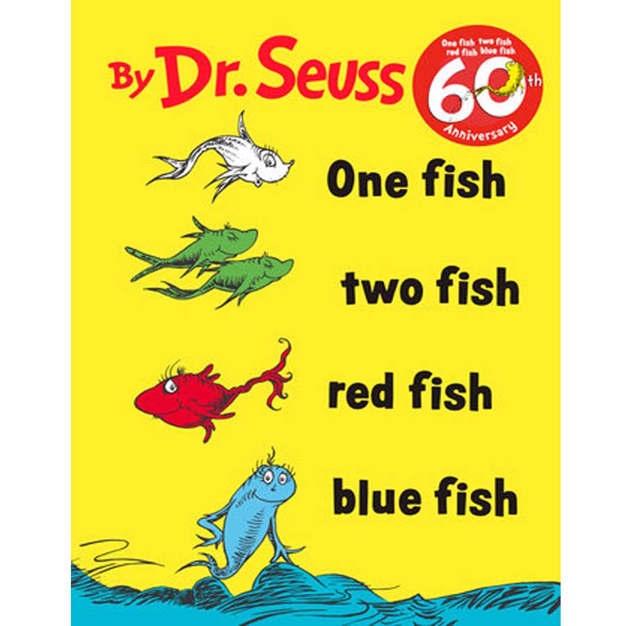 One Fish Two Fish Red Fish Blue Fish-Penquin Random House-Joanna's Cuties