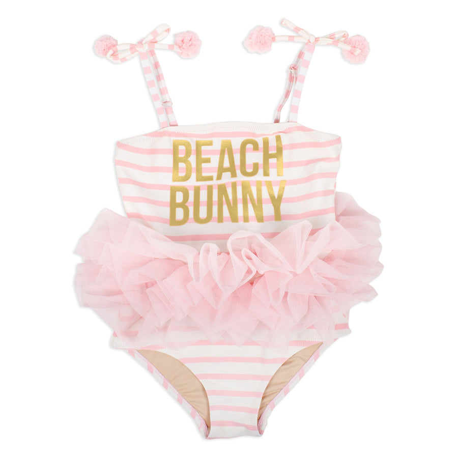 One Piece With Tulle- Beach Bunny-Shade Critters-Joanna's Cuties
