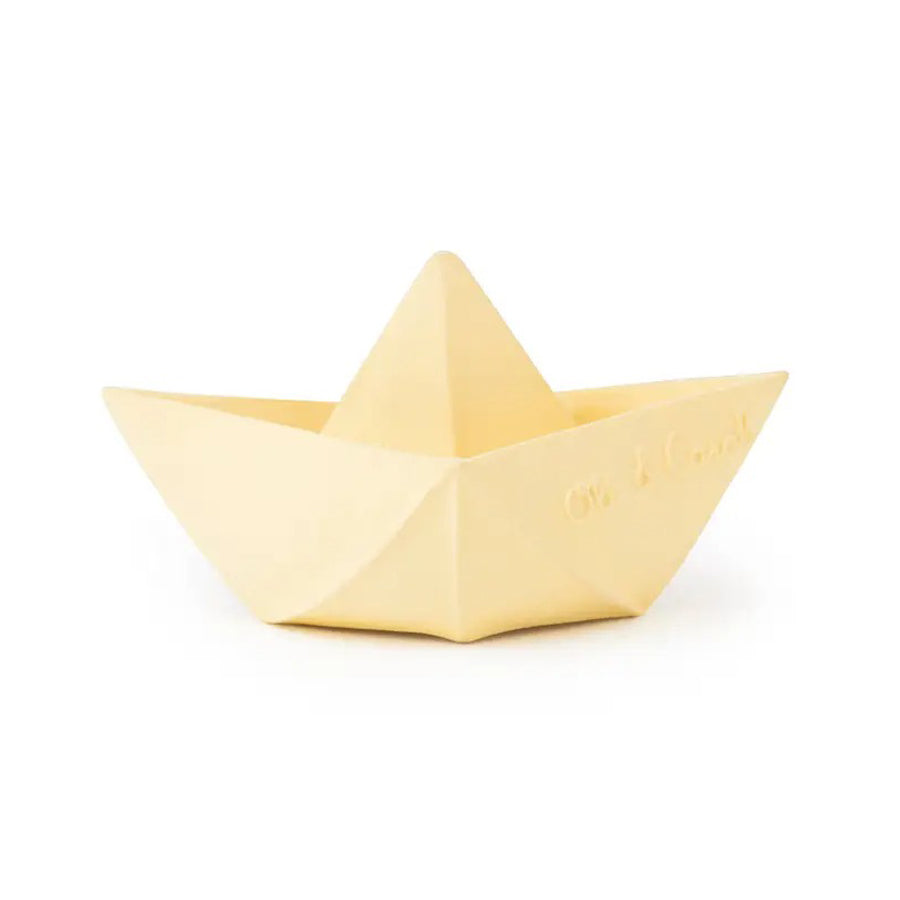 Origami Boat, Vanilla-TEETHERS-Oli & Carol-Joannas Cuties