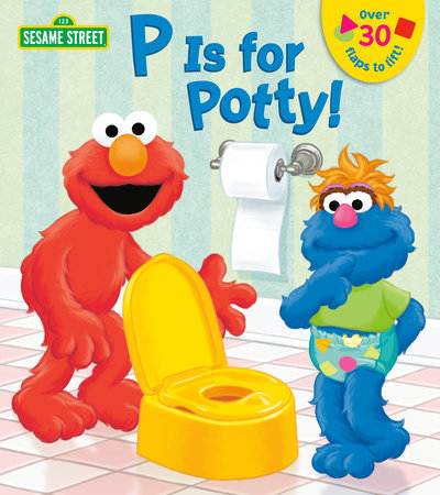 P is for Potty! (Sesame Street)-Penquin Random House-Joanna's Cuties