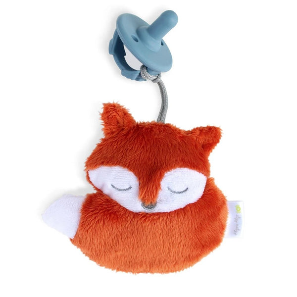 Pacifier And Stuffed Animal - Fox