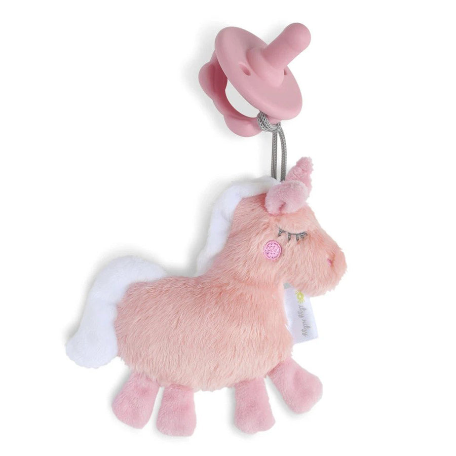 Pacifier And Stuffed Animal - Unicorn-Itzy Ritzy-Joanna's Cuties